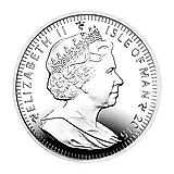 1 крона 2015, Остров Мэн [Остров Мэн]