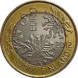 5 евро 2012, фауна Финляндия [Финляндия]