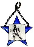 Prize Token for the Militarized Relay Race of the Moscow Proletarian Sports Society 'Dynamo'