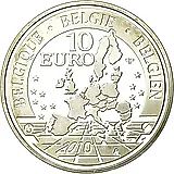 10 евро 2010, музей Африки [Бельгия] Proof