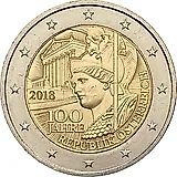 2 евро 2018, 100 лет Австрийской Республике [Австрия]