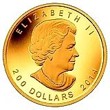 200 долларов 2014, Воющий волк [Канада]