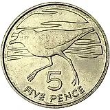 5 пенсов 1991 [Острова Святой Елены и Вознесения / Острова Святой Елены, Вознесения и Тристан-да-Кунья]