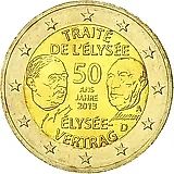 2 евро 2013, A, Елисейский договор [Германия]