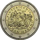 2 евро 2013, Пинтуриккьо Сан-Марино [Сан-Марино]