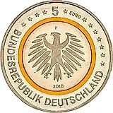 5 евро 2018, F, Субтропическая зона [Германия]