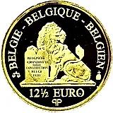 12,5 евро 2006, король Леопольд I [Бельгия] Proof