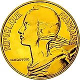 20 сантимов 1988 [Франция]