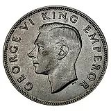 1/2 кроны 1940, 100 лет Новой Зеландии [Новая Зеландия]