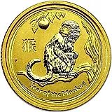 15 долларов 2016, P, год обезьяны [Австралия]