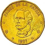 1 песо 1991 [Доминикана / Доминика]