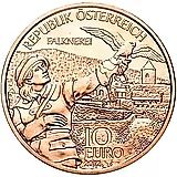 10 евро 2012, Каринтия, медь [Австрия]