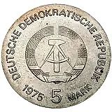 5 марок 1975, год женщин [Германия / ГДР]