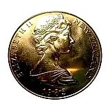 1 доллар 1985, Чёрный ходулочник [Новая Зеландия]