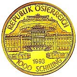 1000 шиллингов 1993, Мария Терезия [Австрия]