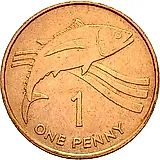 1 пенни 1984 [Острова Святой Елены и Вознесения / Острова Святой Елены, Вознесения и Тристан-да-Кунья]