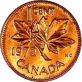 1 цент 1972 [Канада]