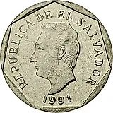 5 сентаво 1991 [Сальвадор]