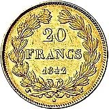 20 франков 1842 [Франция]