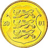 1 крона 2001 [Эстония]