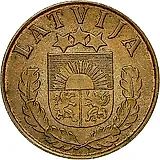 2 сантима 1939 [Латвия]