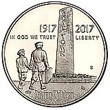 50 Cents 2017, S, Boys Town [USA] Proof