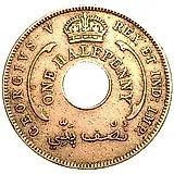 1/2 пенни 1933 [Британская Западная Африка]