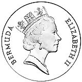 5 долларов 1993, Белохвостый фаэтон [Бермудские Острова]