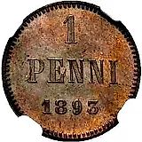 1 пенни 1893