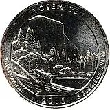 25 Cents 2010, D, Yosemite Park [USA]
