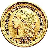 1 песо 1871-1878 [Колумбия]