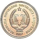 5 леков 1987, 60 лет порту в Дурресе [Албания]