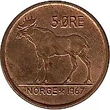 5 эре 1967 [Норвегия]
