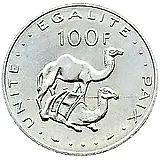 100 франков 1977 [Джибути]