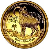 100 долларов 2015, P, год козы [Австралия]