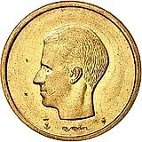 20 франков 1980, надпись на голландском - BELGIE [Бельгия]