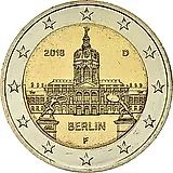 2 евро 2018, F, Берлин [Германия]