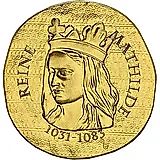 50 евро 2016, королева Матильда [Франция] Proof