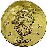 50 евро 2013, Людовик XI [Франция] Proof