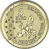 5 евро 2017, Гастон [Бельгия]