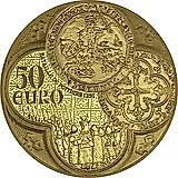 50 евро 2015, сеятельница [Франция] Proof