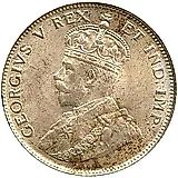 50 центов 1913 [Восточная Африка]