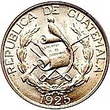 1/4 Quetzal 1925 [Guatemala]