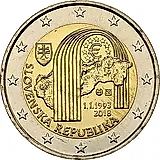 2 евро 2018, 25 лет Словацкой Республике [Словакия]
