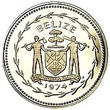 25 центов 1974 [Белиз]