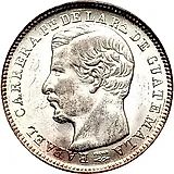 4 реала 1863-1865 [Гватемала]