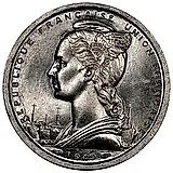 2 франка 1949 [Джибути / Французский берег Сомали]