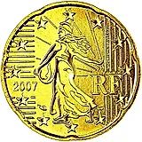 20 евроцентов 2007-2019 [Франция]