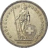 2 франка 1987 [Швейцария]