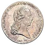 1 Thaler 1792, Francis II - Inscription "LEGE ET FIDE" [Austria]